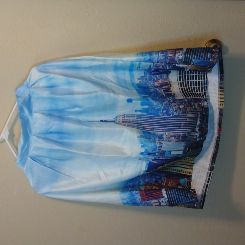 Novelty high waist skirt